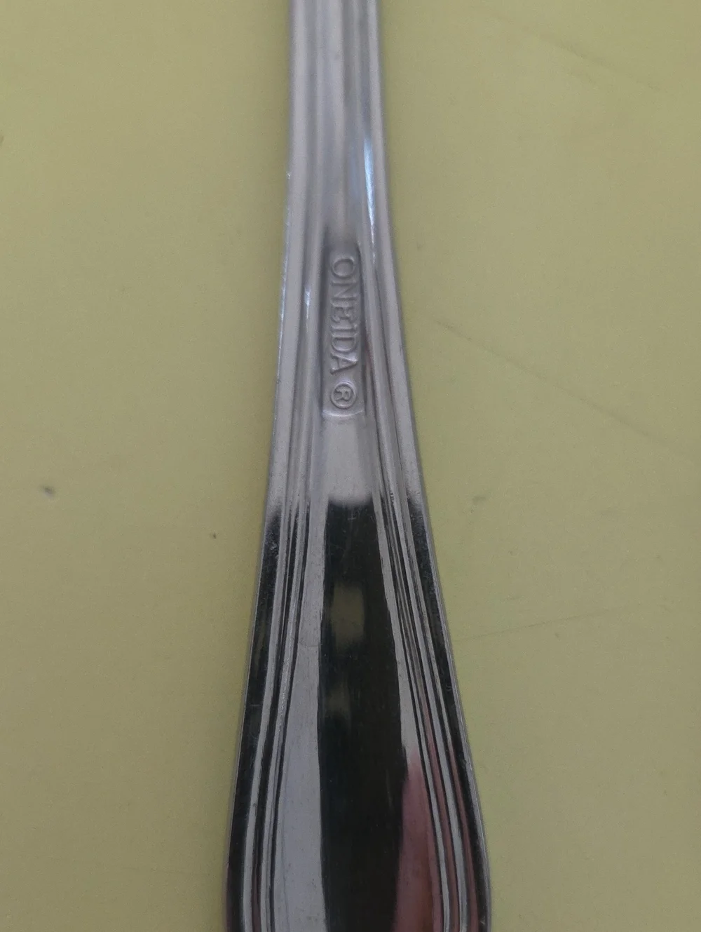 Oneida Stainless Steel 3 Dinner Spoons  Polished Silver Set